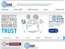 Tablet Screenshot of globalbusinessregister.com